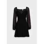 Kobiety DRESS | Nly by Nelly CUT OUT FLIRTY DRESS - Sukienka koktajlowa - black/czarny - XT50369
