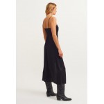 Kobiety DRESS | OXXO MIT JAQUARD MUSTERUNG - Sukienka koktajlowa - black/czarny - IX98755