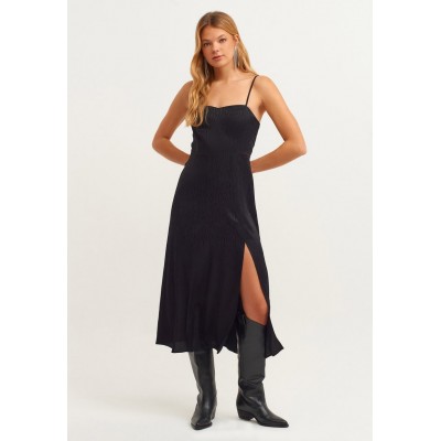 Kobiety DRESS | OXXO MIT JAQUARD MUSTERUNG - Sukienka koktajlowa - black/czarny - IX98755