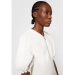 Kobiety DRESS | Proenza Schouler White Label PUFF SLEEVE DRESS - Sukienka koktajlowa - off white/mleczny - PY84171