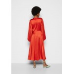 Kobiety DRESS | Roksanda AMARANTA DRESS - Sukienka koktajlowa - crimson/coral/czerwony - SX93271
