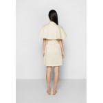 Kobiety DRESS | Sara Battaglia CAPE DRESS - Sukienka koktajlowa - vanilla/mleczny - DQ21518