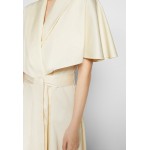 Kobiety DRESS | Sara Battaglia CAPE DRESS - Sukienka koktajlowa - vanilla/mleczny - DQ21518