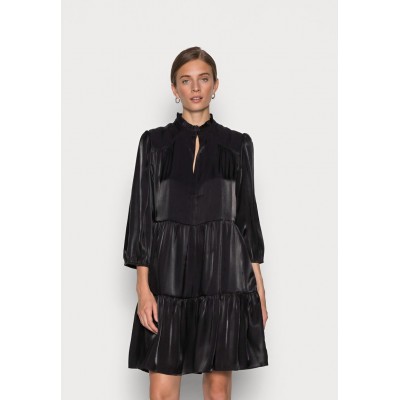 Kobiety DRESS | Second Female MIONE DRESS - Sukienka koktajlowa - black/czarny - LA58537