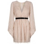 Kobiety DRESS | Swing Fashion PALOMA - Sukienka koktajlowa - beige/beżowy - OT90034