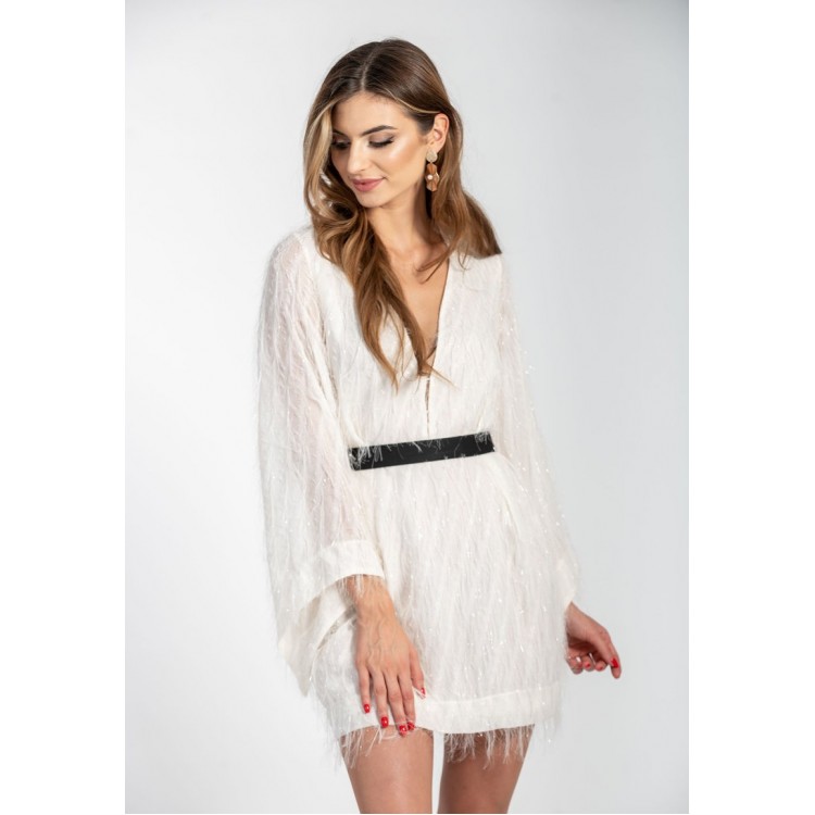 Kobiety DRESS | Swing Fashion PALOMA - Sukienka koktajlowa - white/mleczny - ET85873