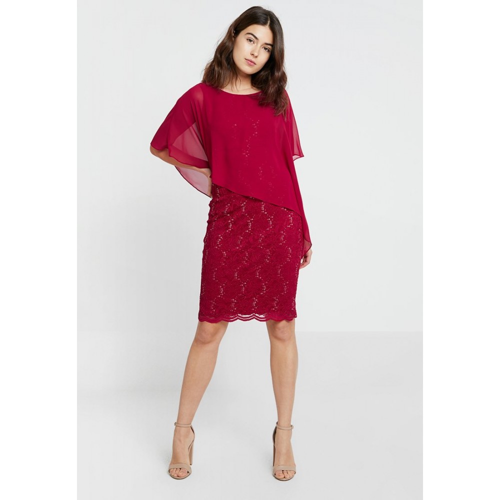 Kobiety DRESS | Swing Sukienka koktajlowa - rot/czerwony - VV23044
