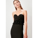 Kobiety DRESS | Trendyol Sukienka koktajlowa - black/czarny - ZN83626