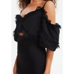 Kobiety DRESS | Trendyol TRENDYOL TPRSS20EL0015 - Sukienka koktajlowa - black/czarny - IW52627