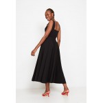 Kobiety DRESS | True Violet SQUARE NECK SKATER - Sukienka koktajlowa - black/czarny - BR29221
