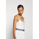 Kobiety DRESS | TWINSET ABITO LUNGO SPALLINE - Sukienka koktajlowa - neve/nero/biały - KC58260