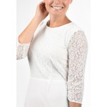 Kobiety DRESS | Vero Moda SPITZENKLEID EVE - Sukienka koktajlowa - snow white/biały - SP64522