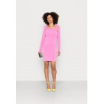 Kobiety DRESS | Vero Moda VMALASKALS DRESS - Sukienka koktajlowa - super pink/różowy - HP92941