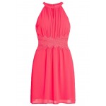 Kobiety DRESS | Vila VIMILINA HALTERNECK DRESS - Sukienka koktajlowa - diva pink/różowy - ZH55390