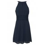 Kobiety DRESS | Vila VIMILINA HALTERNECK DRESS - Sukienka koktajlowa - total eclipse/czarny - JH08098