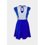 Kobiety DRESS | WAL G PETITE HUMERA SKATER DRESS - Sukienka koktajlowa - electric blue/niebieski - QE99493