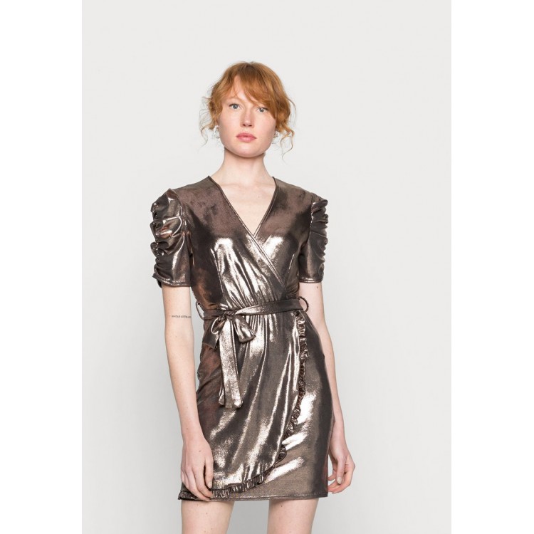 Kobiety DRESS | WAL G. SIMMY DRESS - Sukienka koktajlowa - bronze/brązowy - VK50145