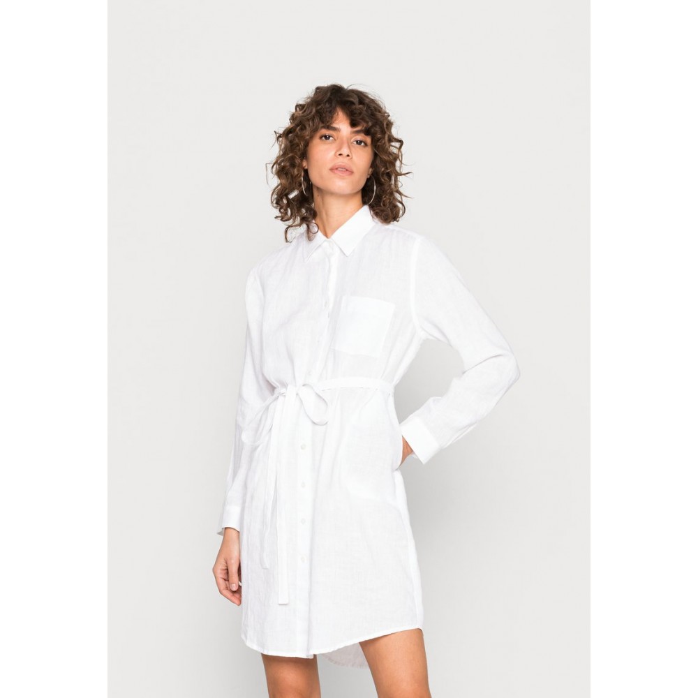 Kobiety DRESS | ANDIATA YOANA - Sukienka koszulowa - white/biały - PP11272