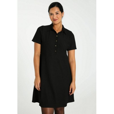 Kobiety DRESS | Cassis Sukienka koszulowa - black/czarny - NU01541