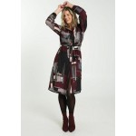 Kobiety DRESS | Cassis Sukienka koszulowa - bordeaux/czerwony - WH20258