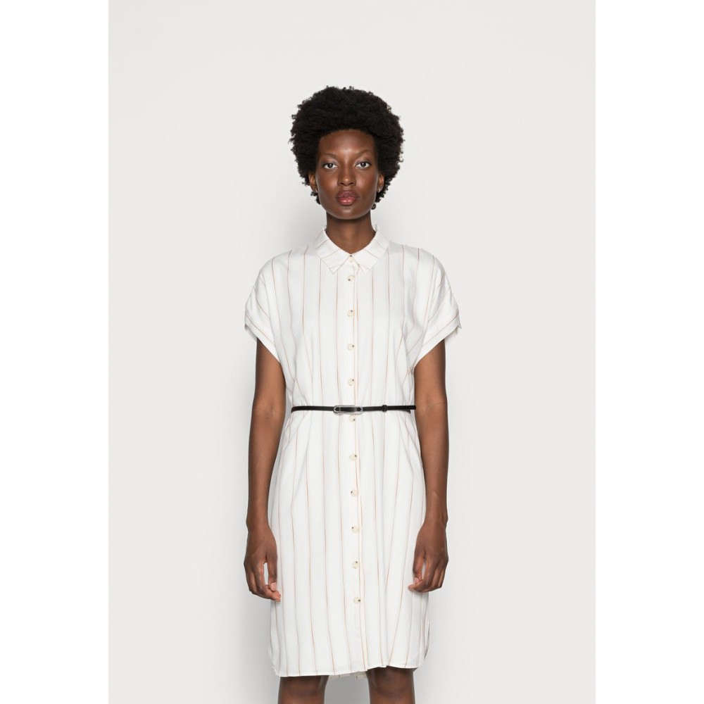 Kobiety DRESS | comma Sukienka koszulowa - off white/mleczny - MR93118
