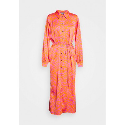 Kobiety DRESS | Cras DRESS - Sukienka koszulowa - pink/różowy neon - XJ19781
