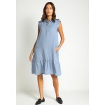 Kobiety DRESS | Culture CUMINDY - Sukienka koszulowa - light blue wash/jasnoniebieski - HU34238