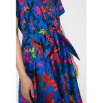 Kobiety DRESS | Diane von Furstenberg ALBUS DRESS - Sukienka koszulowa - deep blue/niebieski - EW40055