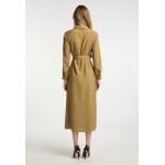 Kobiety DRESS | DreiMaster DREIMASTER MARKANI - Sukienka koszulowa - brown/brązowy - AP00698