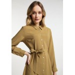 Kobiety DRESS | DreiMaster DREIMASTER MARKANI - Sukienka koszulowa - brown/brązowy - AP00698