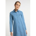 Kobiety DRESS | DreiMaster Sukienka koszulowa - helldenim/jasnoniebieski - JL26428