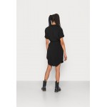 Kobiety DRESS | Even&Odd Sukienka koszulowa - black/czarny - DF08774
