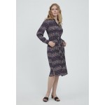 Kobiety DRESS | Fransa FRBATRIBE 1 SHIRTDRESS - Sukienka koszulowa - navy blazer mix/niebieski - HB89394