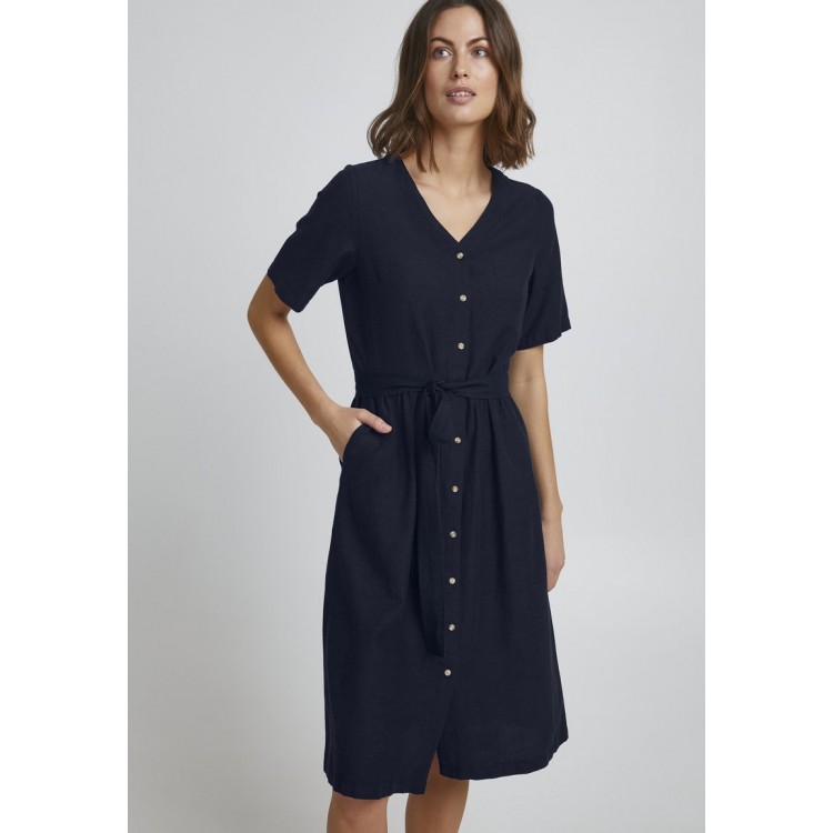 Kobiety DRESS | Fransa FRFAMADDIE - Sukienka koszulowa - navy blazer/niebieski - KM86869