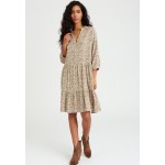 Kobiety DRESS | Greenpoint Sukienka koszulowa - beige/flower/beżowy - HT18594