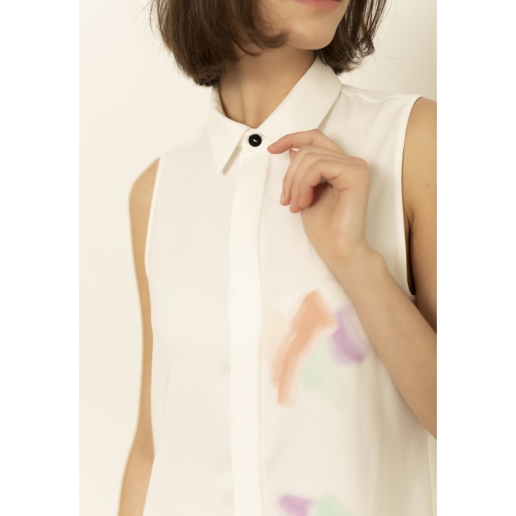 Kobiety DRESS | Hispanitas BREATHE - Sukienka koszulowa - white/biały - VR19245