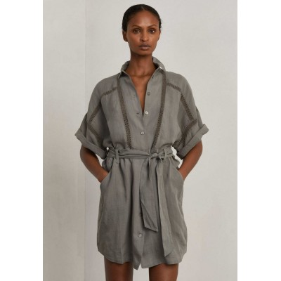 Kobiety DRESS | Hunkydory NANCY - Sukienka koszulowa - soft cargo/zielony - TH30427