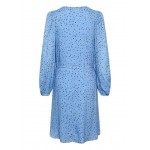 Kobiety DRESS | InWear NILAIW - Sukienka koszulowa - silver lake blue small dots/niebieski - YH77380