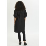 Kobiety DRESS | Kaffe KACILLA - Sukienka koszulowa - black deep/czarny melanż - BU03533