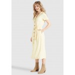 Kobiety DRESS | khujo GOYA - Sukienka koszulowa - gelb-weiß geblümt/żółty - OP65513