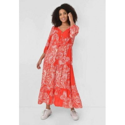 Kobiety DRESS | Live Unlimited London Sukienka koszulowa - red/jasnoczerwony - LA75727