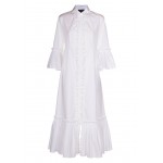 Kobiety DRESS | Luisa Spagnoli PARAFRASI - Sukienka koszulowa - bianco/biały - QC21979