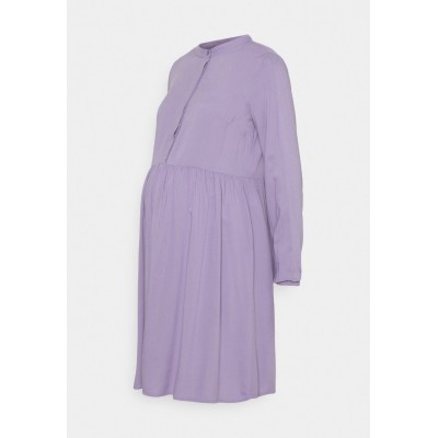 Kobiety DRESS | MAMALICIOUS MLKIZA LIA DRESS - Sukienka koszulowa - daybreak/liliowy - FX47904