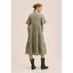 Kobiety DRESS | Mango MOKORO-L - Sukienka koszulowa - kaki/khaki - MG95614