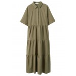 Kobiety DRESS | Mango MOKORO-L - Sukienka koszulowa - kaki/khaki - MG95614