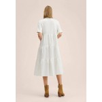 Kobiety DRESS | Mango MOKORO-L - Sukienka koszulowa - wit/biały - OA60991