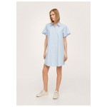 Kobiety DRESS | Mango Sukienka koszulowa - light blue/jasnoniebieski - HS95323