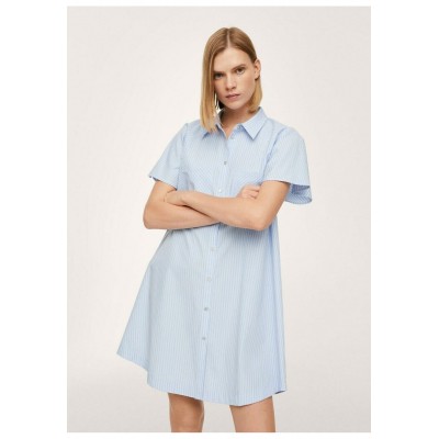 Kobiety DRESS | Mango Sukienka koszulowa - light blue/jasnoniebieski - HS95323