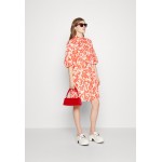Kobiety DRESS | Marc Cain Sukienka koszulowa - red orange/pomarańczowy - KT51700