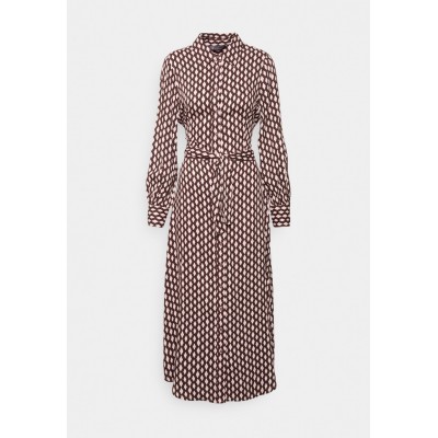 Kobiety DRESS | Marks & Spencer Sukienka letnia - burgundy mix/bordowy - WA48636